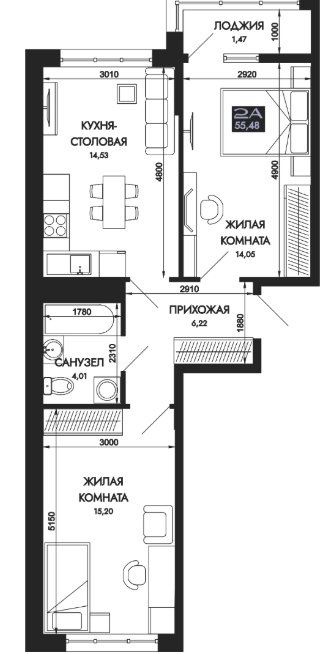 foto-2-k-kvartira-55-m2-4-9-et-zhk-vershiny