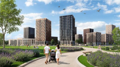 2-к. квартира, 68 м2, 4/18 эт. ЖК Reeds.