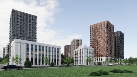 2-к. квартира, 68 м2, 4/18 эт. ЖК Reeds.