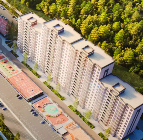1-к. квартира. 32 м2, 5/9 эт. ЖК Вершины.