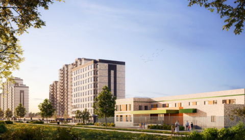 1-к. квартира, 35 м2, 6/9 эт. ЖК Вершины.