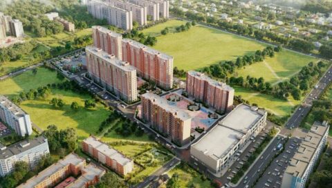 4-к. квартира, 127 м2, 17/17 эт. ЖК Сегодня.