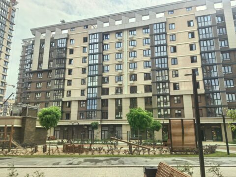 2-к. квартира, 72 м2, 3/18 эт. ЖК Парк Победы.