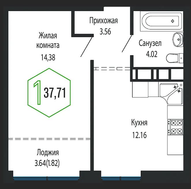 foto-1-k-kvartira-38-m2-15-24-et-zhk-garantiya-prime