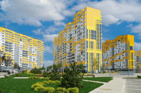 1 комнатная квартира, 46 м2, 5/16 эт. ЖК 6 Квартал.