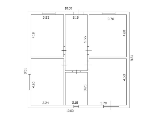 Дом, 159 м2. КП Северская.