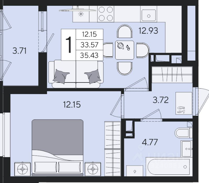 foto-1-komnatnaya-kvartira-35-m2-3-8-et-zhk-forma