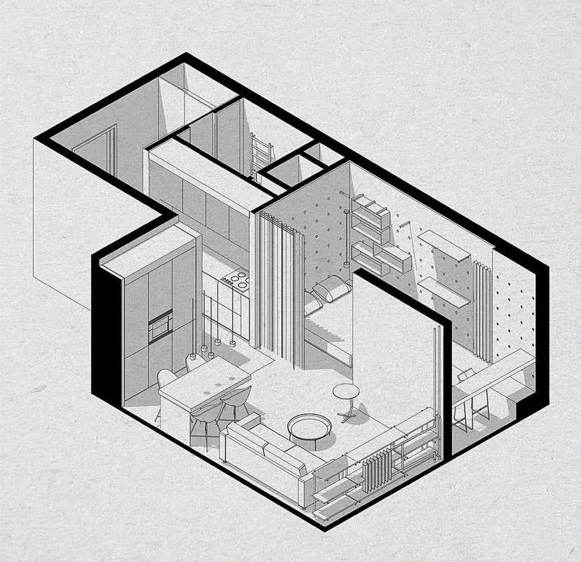 1 комнатная квартира, 47 м2, 18/24 эт.