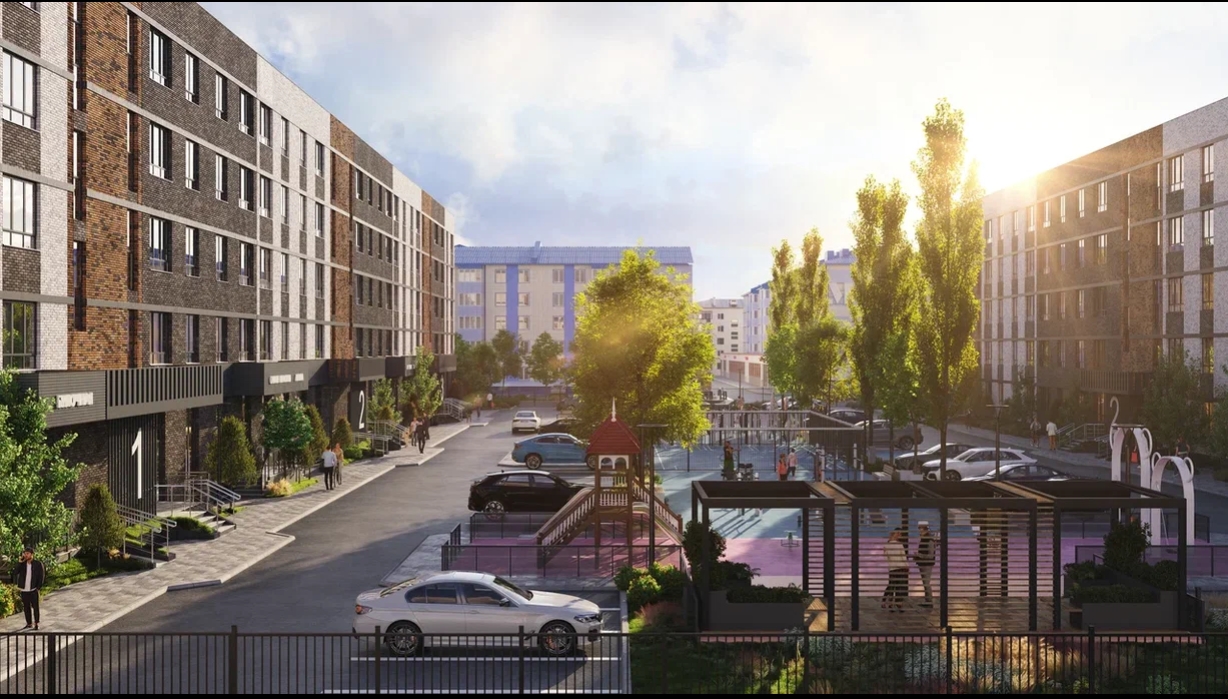 2 комнатная квартира, 45 м2, 5/5 эт. ЖК Соловей.