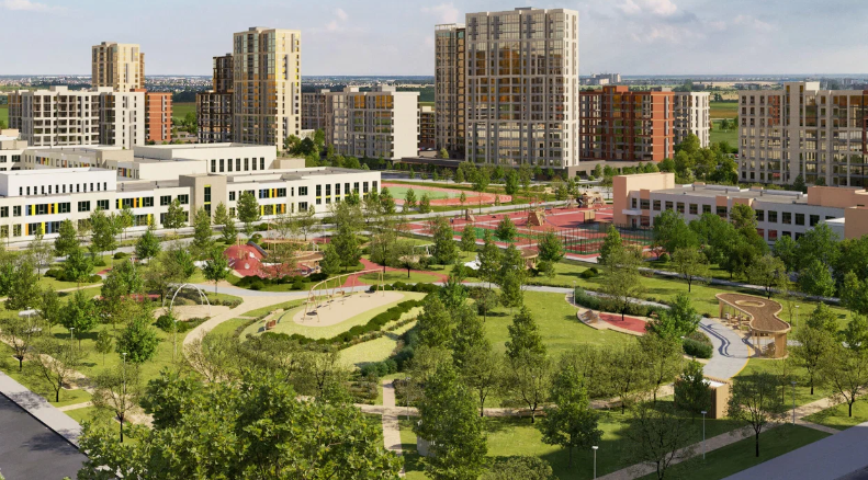 3 комнатная квартира, 72 м2, 11/18 эт. ЖК Теплые Края.