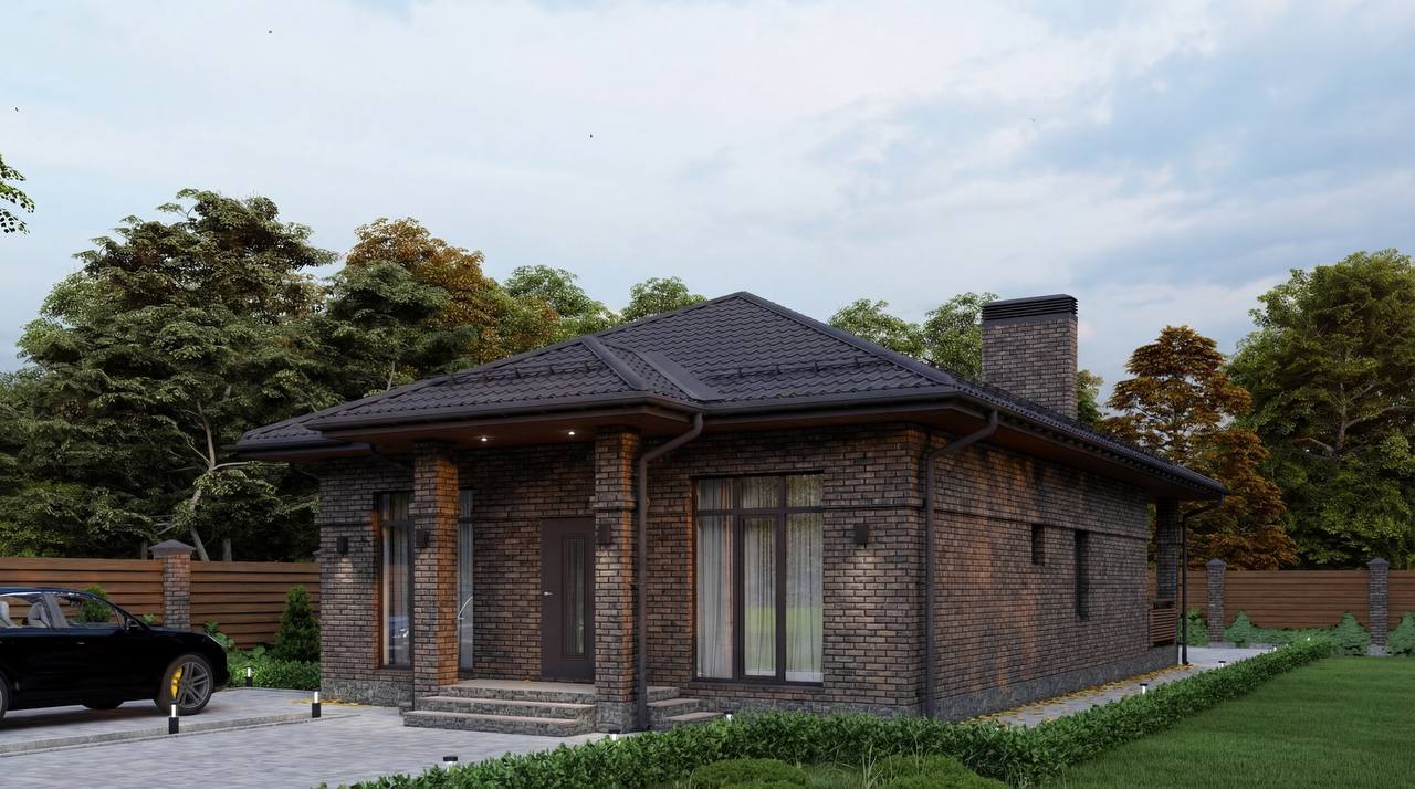 Дом, 110 м2. КП Лес. Краснодар