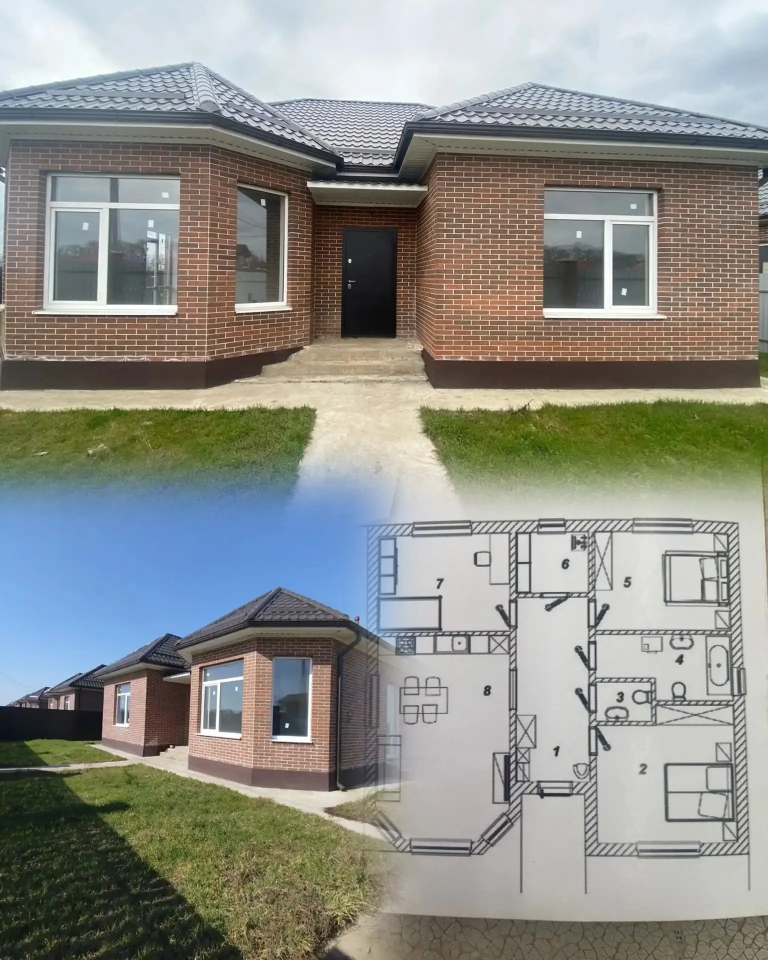 Дом100 м2 КП Купеческий Краснодар