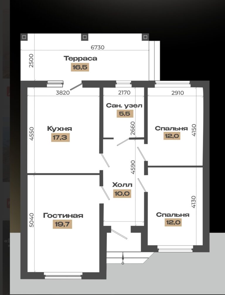 Дом 95 м2 КП Прибрежный Краснодар