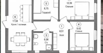 Атаманский дом 1220м2